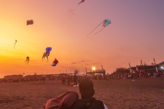 1582-G-Watching-Night-Kites-at-Sunset-Time